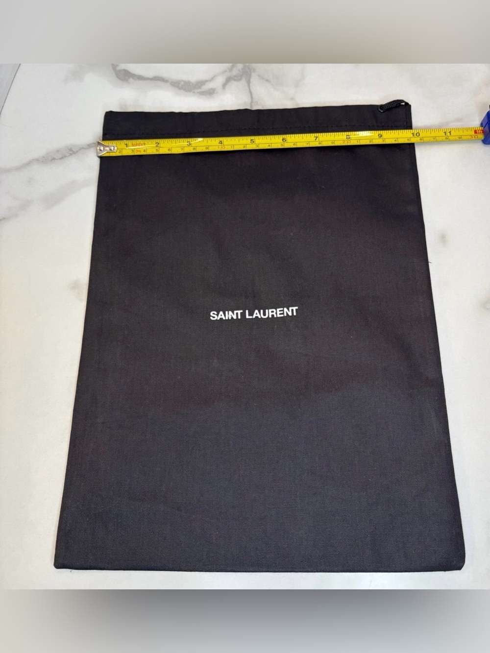 Saint Laurent Drawstring Dust Bag 10 x 13”